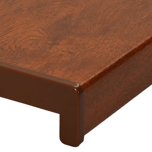 Fönsterbräda Brun trä 60 x 10 x 4,5 cm PVC