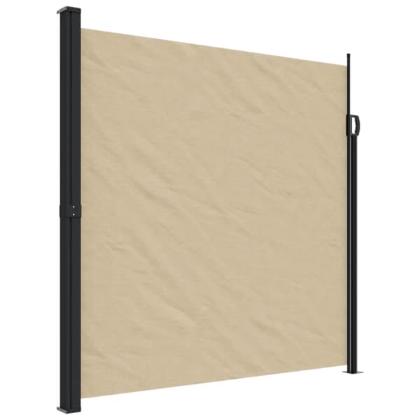 Indragbar sidomarkis beige 200x500 cm