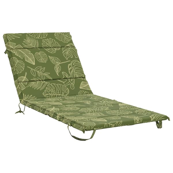 Solstol Kudde GEMERT 100% Polyester Bladdesign 200 x 80 x 3 cm