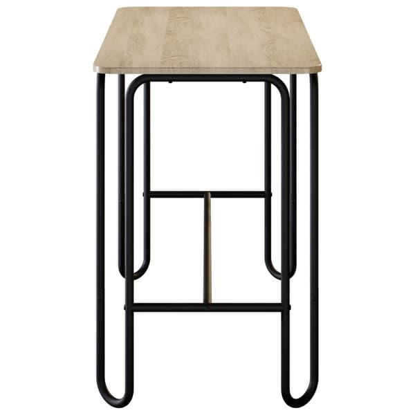 Matbord 100 x 50 x 75 cm Konstruerat trä Sonoma-ek Rektangulär