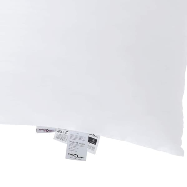 Duntäcke med kudde 3 pcs Vit Mikrofiber