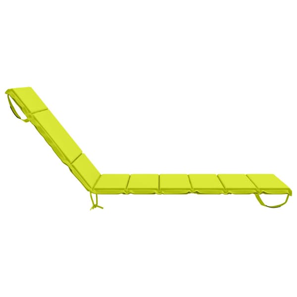 Solstol Kudde GEMERT 100% Polyester Klart grön. 200 x 80 x 3 cm