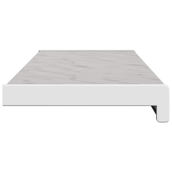 Fönsterbräda Marmorstruktur 80 x 20 x 4,5 cm PVC