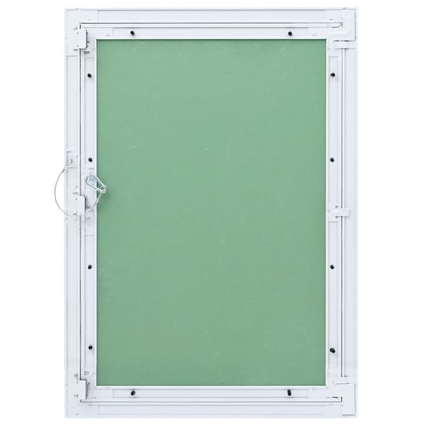 Åtkomstpanel Grön och Silver 55 x 75 cm Aluminium och gips