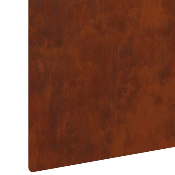 Kant för gräsmatta 30 pcs 100 x 12 cm Stål Rostig