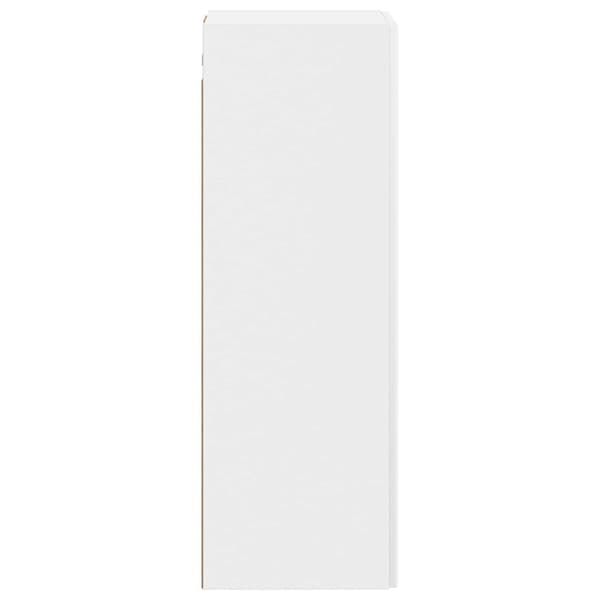 Väggmonterat Badrumsskåp Vit 33 x 34,5 x 100 cm Konstruerat trä