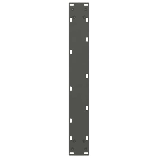 Barbordsben antracit 2 st 60x(110-111) cm stål
