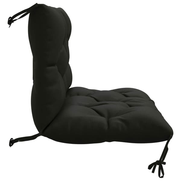 1-delad pallkudde VIANEN 100% Polyester Svart 100 x 50 x 50 cm