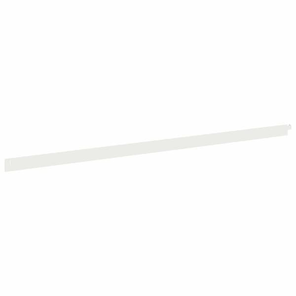 Kant för gräsmatta 20 pcs 102 x 4 x 4 cm Stål Vit