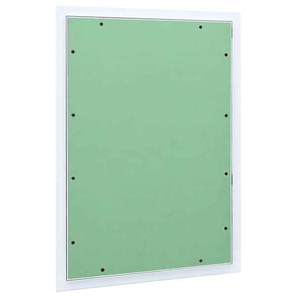 Åtkomstpanel Grön och Silver 55 x 75 cm Aluminium och gips