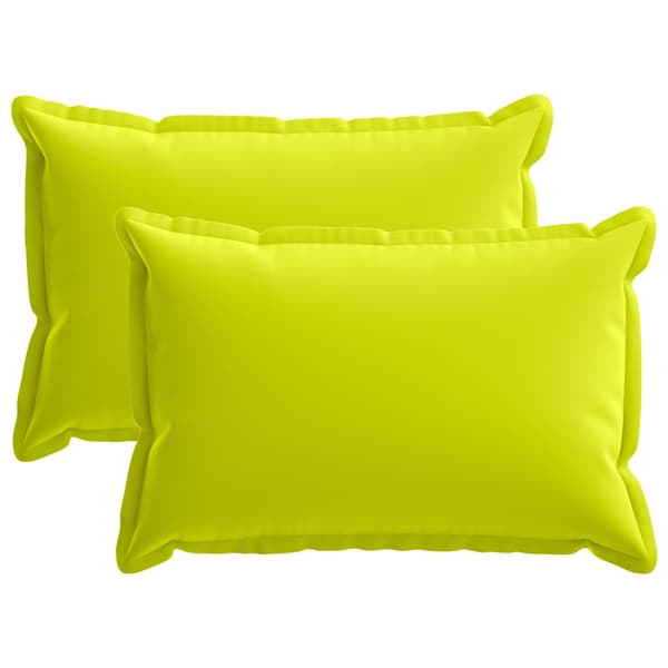 Kudde med kudde HOUTEN 2 st Klart grön. Polyester