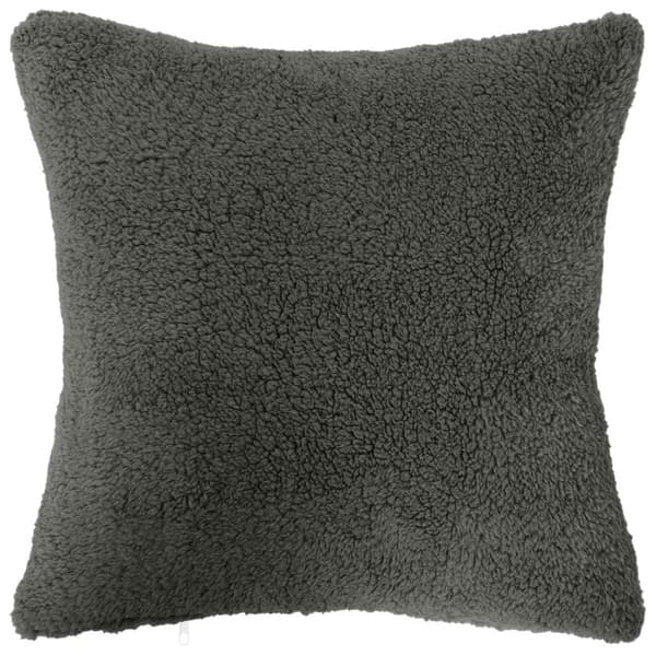 Kuddöverdrag 2 st HEERLEN Mörkgrå 35 x 35 cm Bouclé