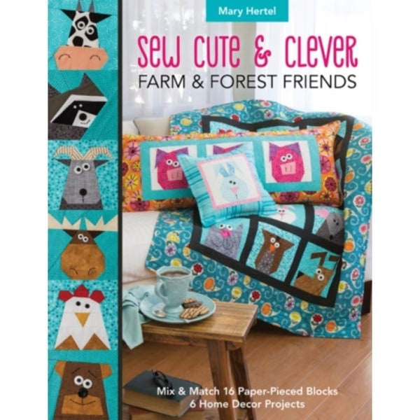 Sew Cute & Clever Farm & Forest Friends (häftad, eng)