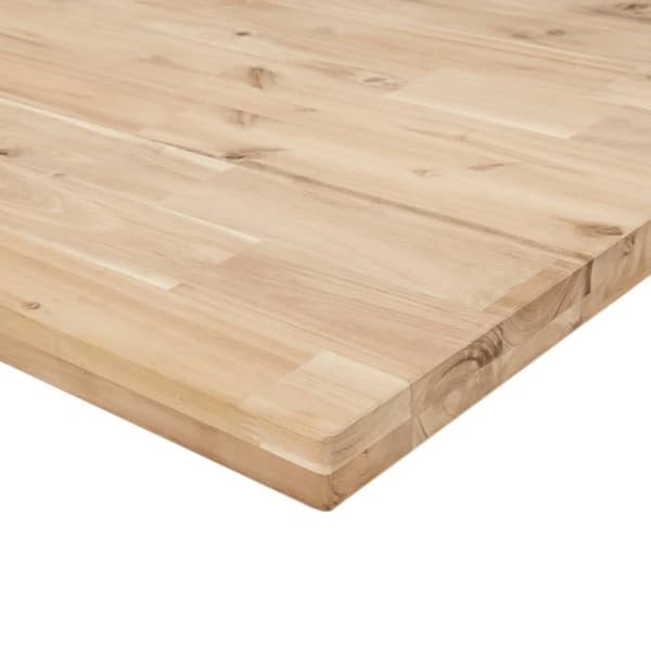 Arbetsbänk 140x60x83 cm massiv akacia rektangulär