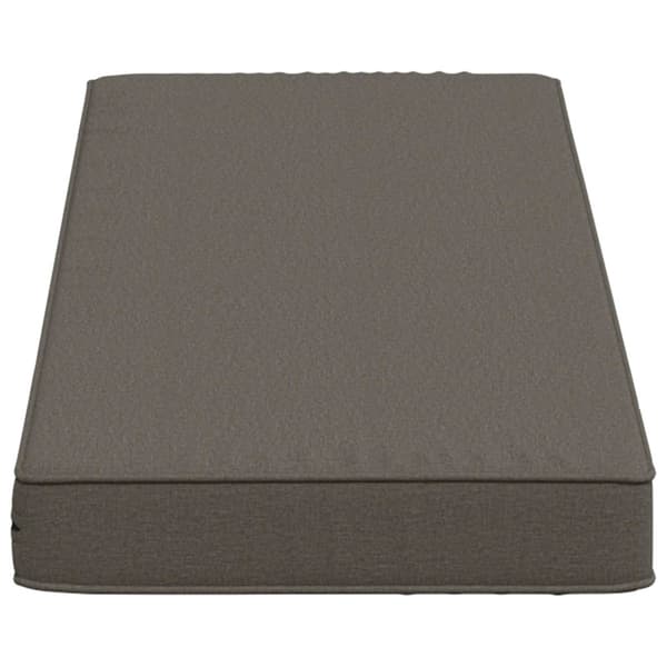 1-delad Bänk Kudde VUGHT 100% Polyester Grå 80 x 30 x 5 cm