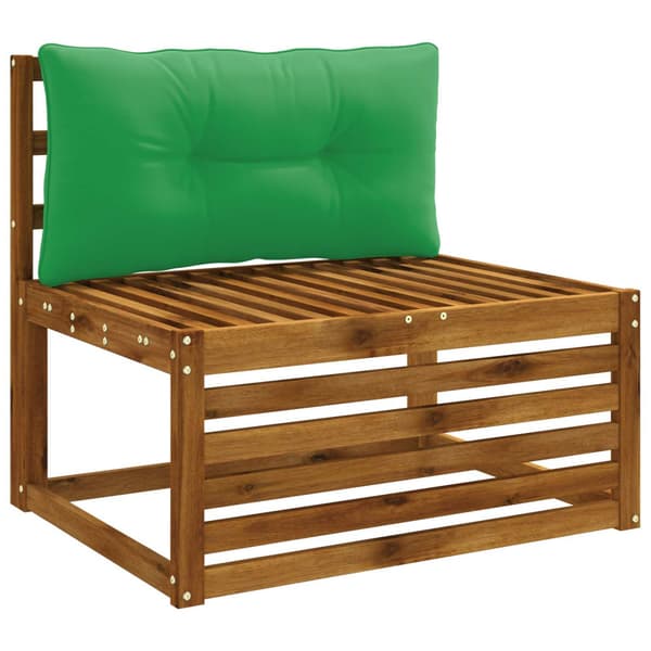 Ryggkudde PUTTEN 100% Polyester Grön 70 x 40 x 10 cm