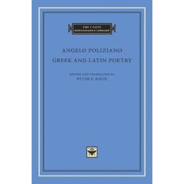 Greek and Latin Poetry (inbunden, eng)