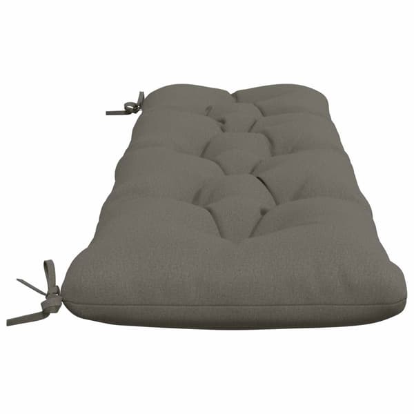 Bänk Kuddar VIANEN 2 st 100% Polyester Grå 160 x 40 x 12 cm