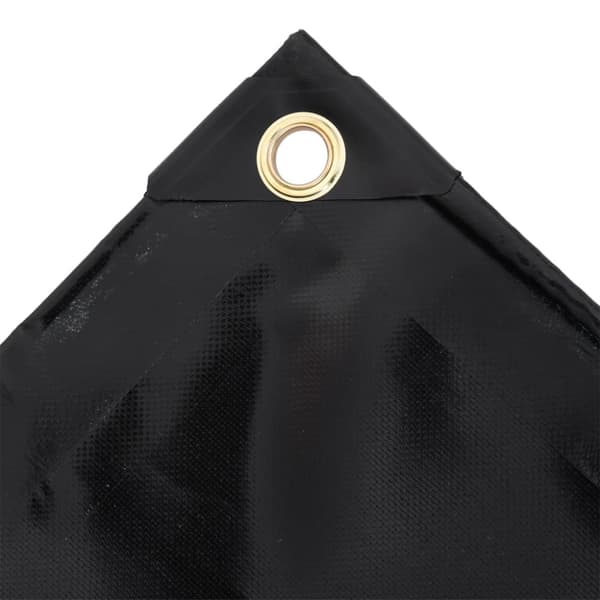 Presenning 650 g/m² 3x4 m svart
