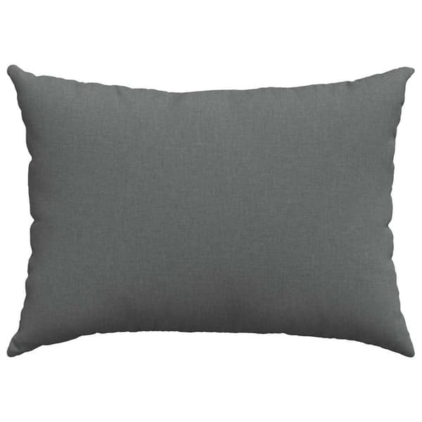Sofakuddar 2 pcs Mörkgrå 70 x 50 cm tyg