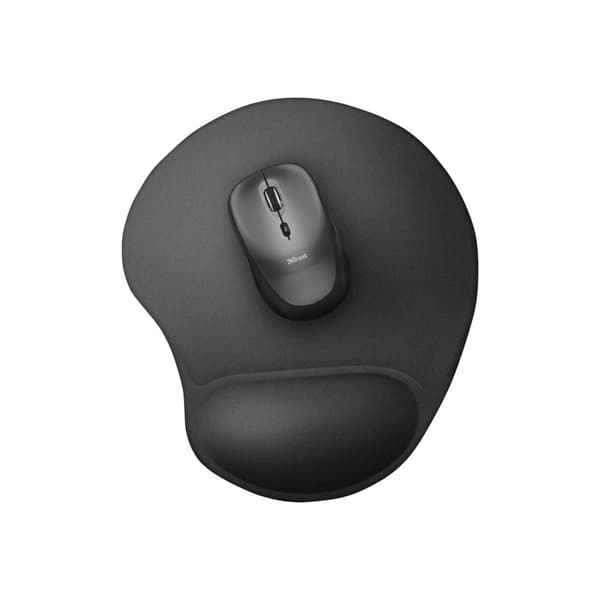 Trust Bigfoot Gel Mouse Pad - mustablett med handledskudde