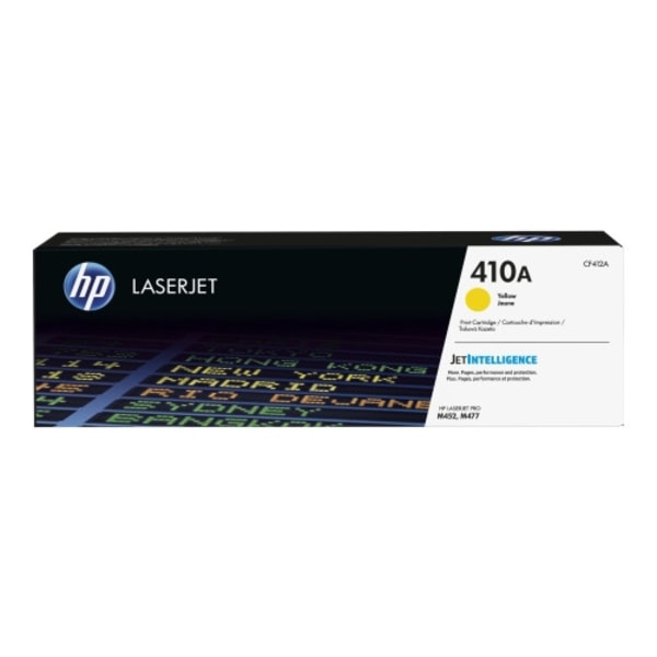 HP 410A - gul - original - LaserJet - tonerkassett (CF412A)