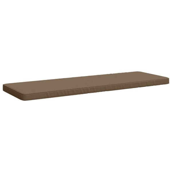2-delade Bänk Kuddar VUGHT 2 st 100% Polyester Taupe