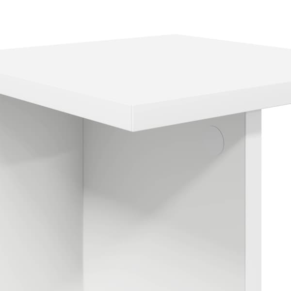 Växtställ Vit 25 x 25,5 x 80,5 cm Konstruerat trä