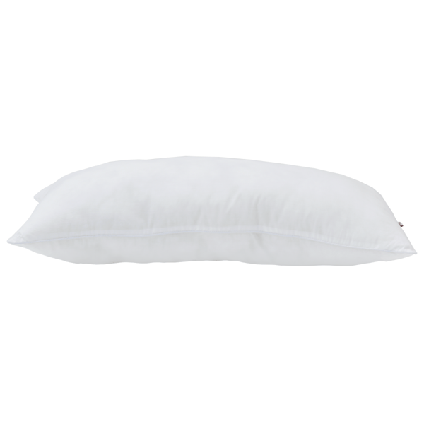 Kudde med kudde 2 pcs Vit 80 x 40 x 20 cm Bomull och Polyester