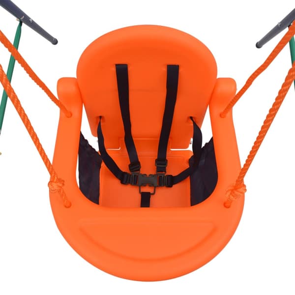 2-i-1 Enkelgunga och barngunga orange