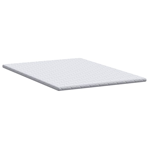 Kokostopper Vit 140 x 200 cm Jacquardtyg