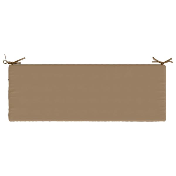 Bänk kudde SOEST 100% Polyester Taupe 100 x 40 x 5 cm