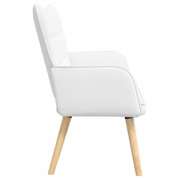 Tvåsitssoffa Vit 115 x 61 x 87 cm tyg