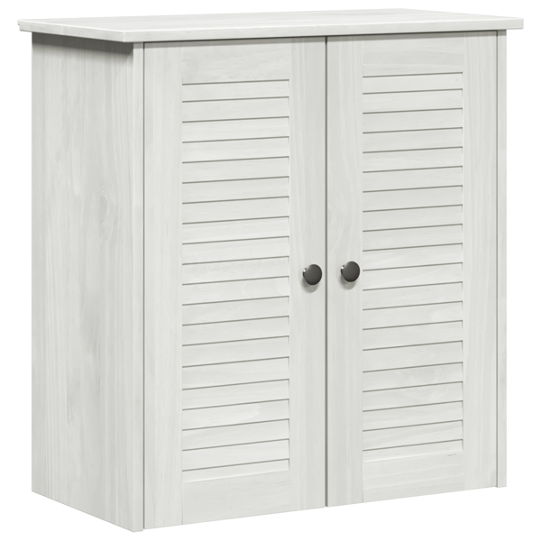 Badrumsmöbelset 2 pcs Vit och antikvit 67,5 x 34 x 80 cm