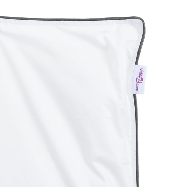 Vinter Täcke med kudde 2 pcs Vit Dunfjäder