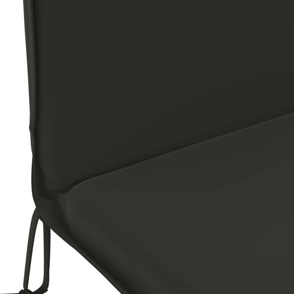 Solsängkudde GEMERT 100% Polyester Svart 55 x 135 x 6 cm