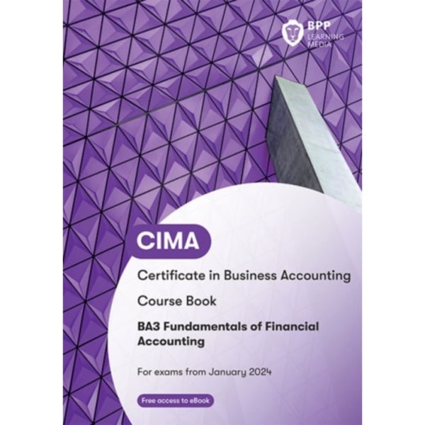 CIMA BA3 Fundamentals of Financial Accounting (häftad, eng)