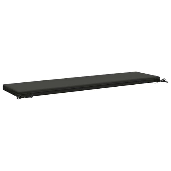 Bänk kudde SOEST 100% Polyester Antracit 140 x 40 x 5 cm
