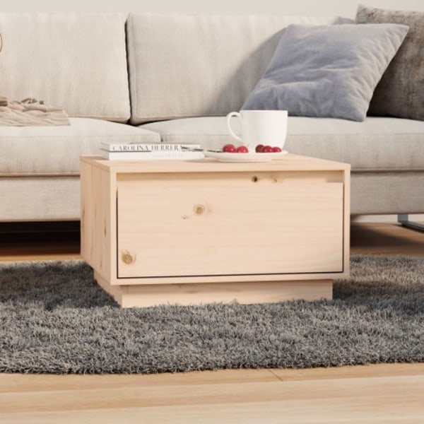 Soffbord 55x56x32 cm massiv furu