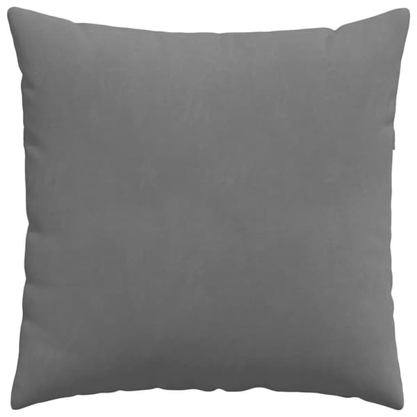 Sofakuddar 2 pcs Mörkgrå 60 x 60 cm tyg
