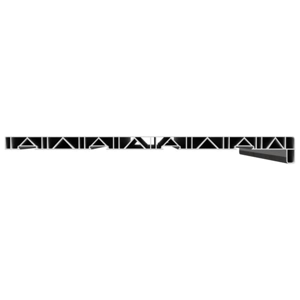 Fönsterbräda Marmorstruktur 60 x 45 x 4,5 cm PVC