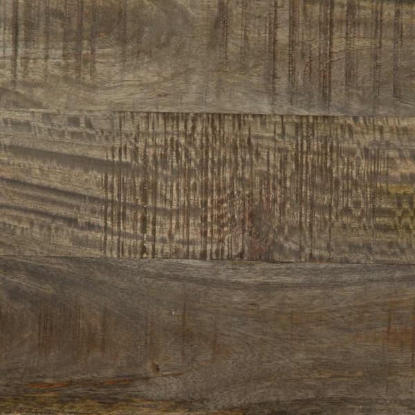 Soffbord ljusgrått 80x50x40 cm massivt trä mango