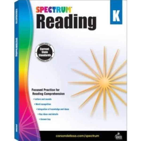 Spectrum Reading Workbook Grade K (häftad, eng)