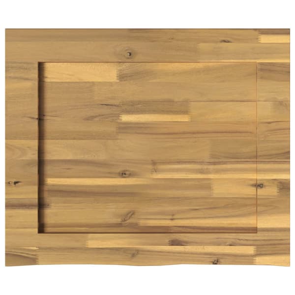 Rektangulärt Bordsskiva 90 x 50 x 3,5 cm Rektangulär Vit