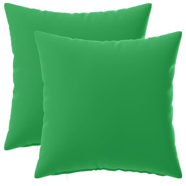 Kuddöverdrag 2 st HEERLEN Grön 35 x 35 cm Polyester