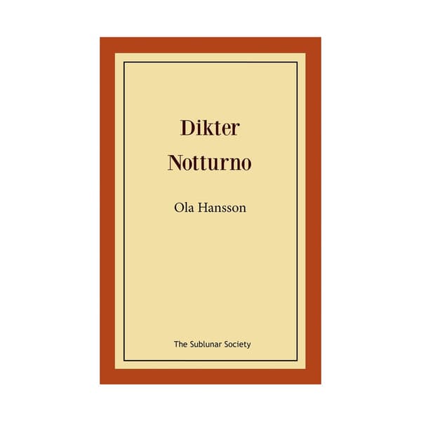 Dikter ; Notturno (häftad)
