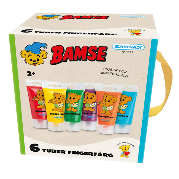 Bamse Fingerfärger