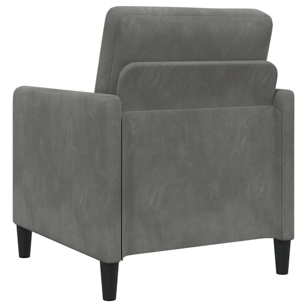 Soffa med förvaring Mörkgrå 72 x 78 x 87 cm Polyester