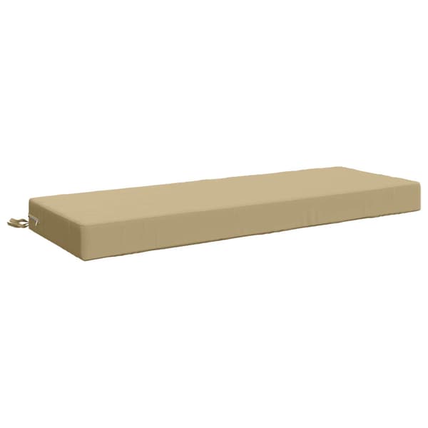 Sittkudde SOEST 100% Polyester Beige 120 x 40 x 10 cm