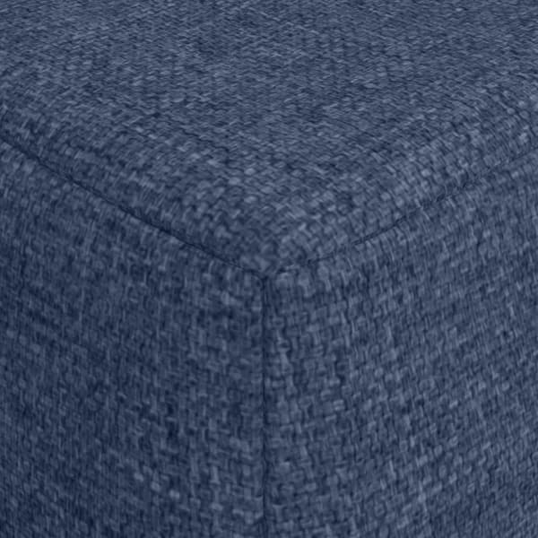 Fällbar Soffbed Blå 120 x 60 x 49 cm Tyg